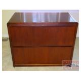 Cherry OFS 2-Drawer Lateral File.