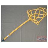 Vintage Rattan Rug Beater. 28'