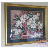 Beautiful Framed Flower Print