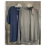 New UA Mens Shirt & Long Sleeve, XL.