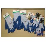 6 Pair, GRX Latex Gloves, M.