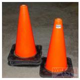 4 Traffic Safety Cones.