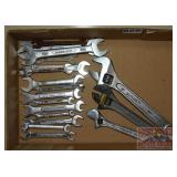 Asst. Adjustable & Double End Wrenches.