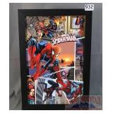 Cool Spider-Man Framed Print, 19X12.