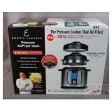 Emeril LaGasse 8 Qt. Pressure AirFryer Duet.