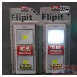 2 New NEBO Flipit 240 Lumen Switches.