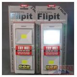 2 New NEBO Flipit 240 Lumen Switches.