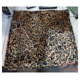 New, Very Soft Leopard Throw.