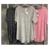 3 MM Ladies Luxe Tees, XXL.