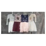 4 Pink & Violet Girls TUTU Dresses, 4.