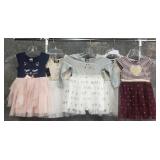 5 Pink & Violet Girls TUTU Dresses, 3