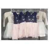 5 Pink & Violet Girls TUTU Dresses, 8