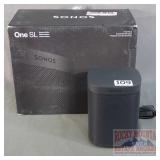 1-Sonos One SL Model S22 Speaker.