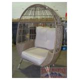 Cool All-Weather Wicker Egg Chair.