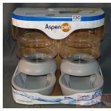 New 2 Pack  Aspenpet Auto Pet Waterer.