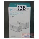 New 2 Pack TP-Link Wi-Fi Smart Plug