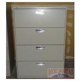 Nice 4 Drawer Lateral Filing Cabinet.