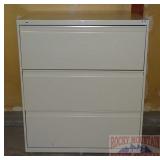 Nice 3 Drawer Lateral Filing Cabinet.