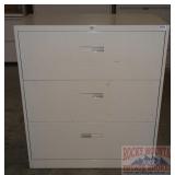 Nice 3 Drawer Lateral Filing Cabinet.