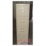 Nice 4 Drawer Letter Size Filing Cabinet.