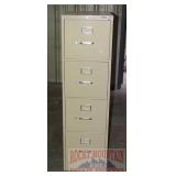 Nice 4 Drawer Letter Size Filing Cabinet.