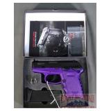 New SCCY Purple/Black 9mm SA Pistol.