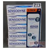 New 5-Pack, Sensodyne Daily Repair Toothpaste.