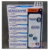 New 5-Pack, Sensodyne Daily Repair Toothpaste.