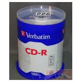 New Verbatim CD-R 100-Pack.