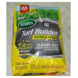 Scotts Turf Builder Weed & Feed, 40 Pounds.