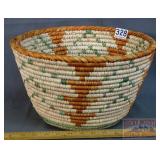 Wonderful Hand Coiled 13" Basket.