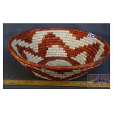 Hand Woven Native Am. Style 16" Bowl