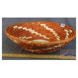 Hand Woven Native Am. Style 18" Bowl