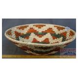 Hand Woven Native Am. Style 18" Bowl