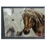 Quality High Gloss Horse Print on Canvas.