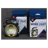 4 New COB LED Portable Work Lights.