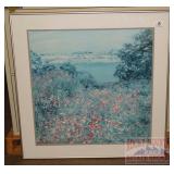 Large Framed Monet Print.