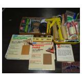 Sand Paper, Painting Items, Fasteners & More.