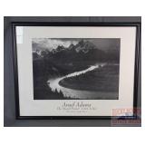 Ansel Adams "The Mural Project" Framed Print.