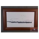 'Breakfast Line' Stacey Ellenwood Framed Photo.
