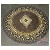 Round Persian Weavers 'Kingdom' Area Rugs.