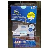 New Serta Queen 12' Gel Memory Foam Mattress.