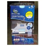 New Serta Queen 12" Gel Memory Foam Mattress.