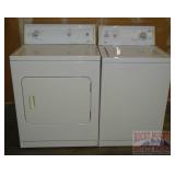 Kenmore White Heavy Duty Washer & Dryer.