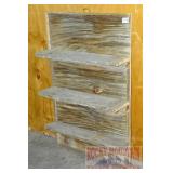 Rustic Barnwood Wall Shelf.