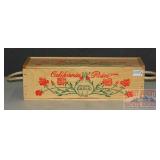 California Roses Wooden Garlic Box.