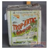 Vintage Trop-Artic Auto Oil Tin.