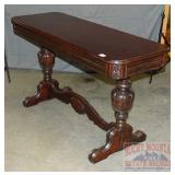 Fantastic 1920's Console Table W/ Carving.