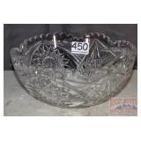 Beautifu Cut Crystal Center Bowl.