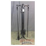 Nice Iron Fireplace Tool Set.
